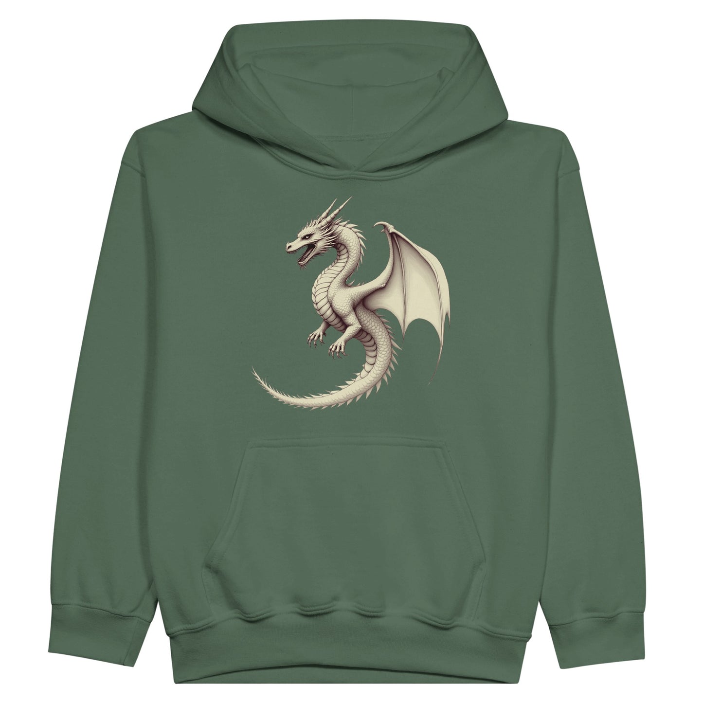 The Dragon - Midweight Fleece Youth Hoodie