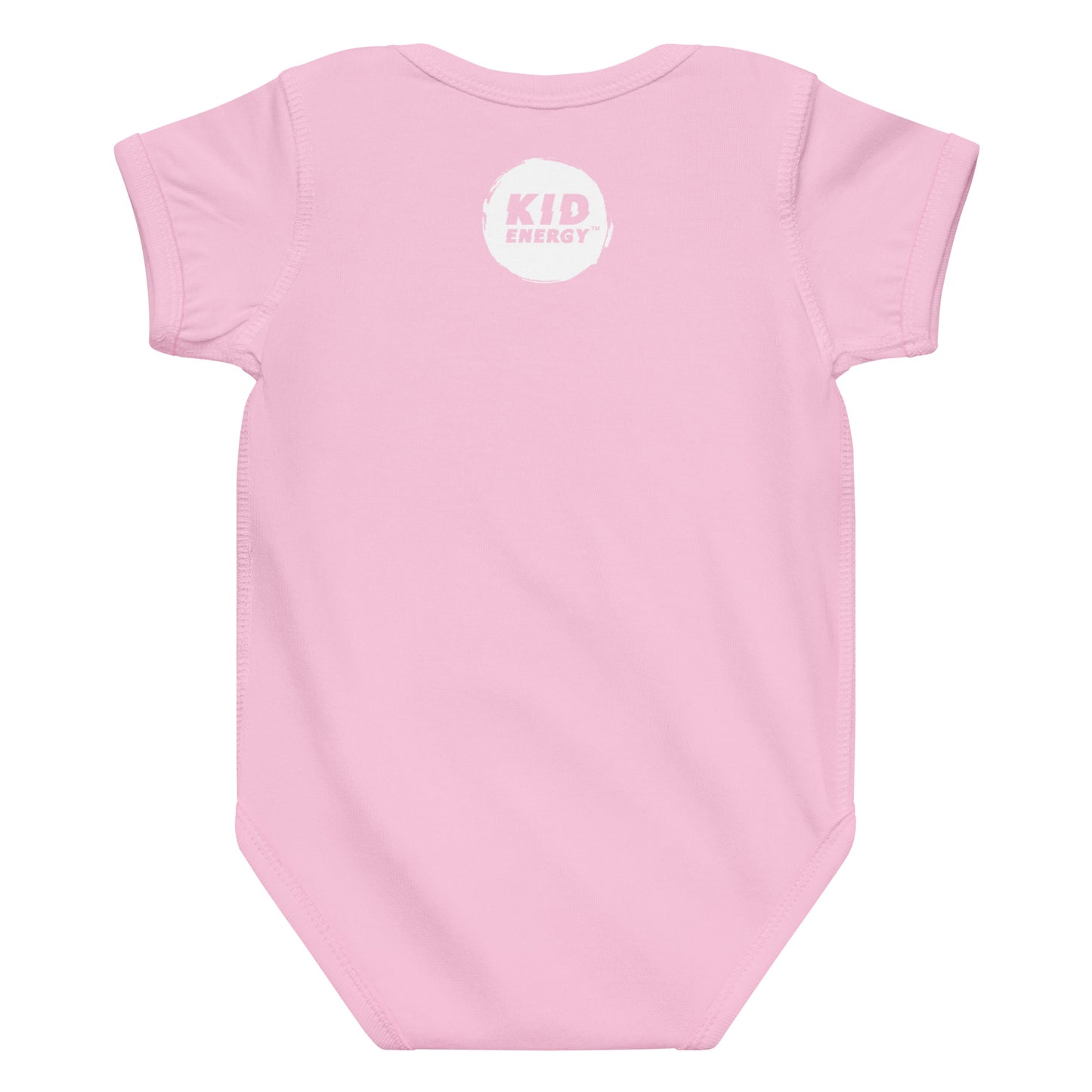 Giraffe in Technicolour - Baby jersey bodysuit