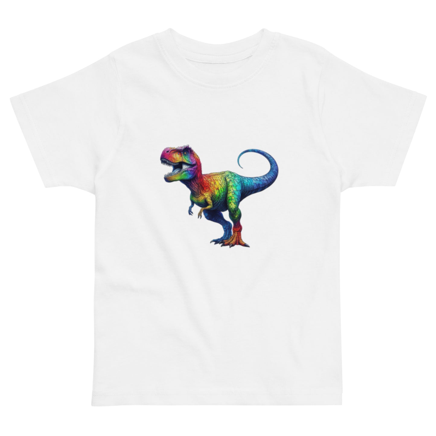 T-Rex in Technicolour - Toddler jersey t-shirt