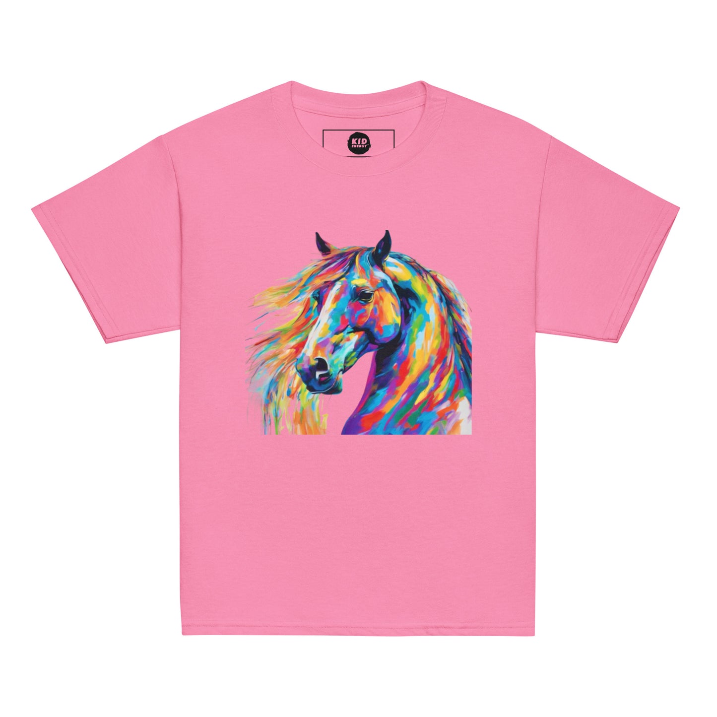 Horse in Multicolour - Youth classic tee