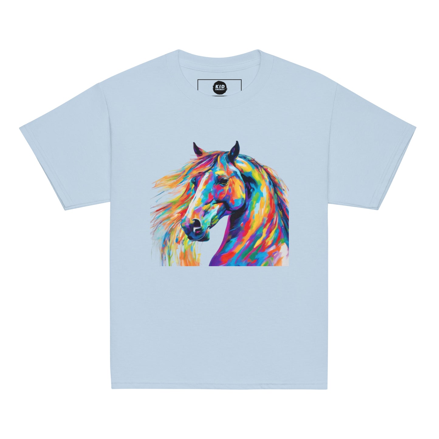 Horse in Multicolour - Youth classic tee