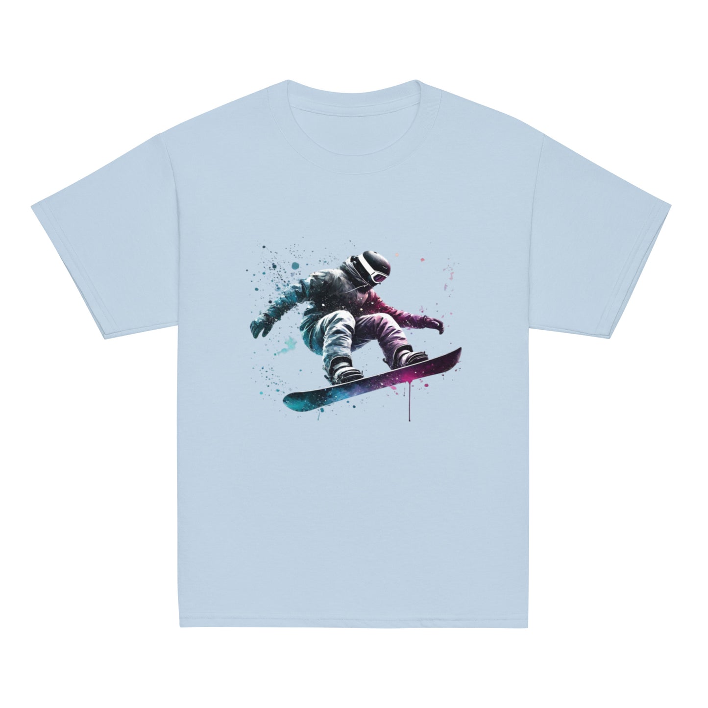 Snowboarding through the Galaxy - Youth classic tee