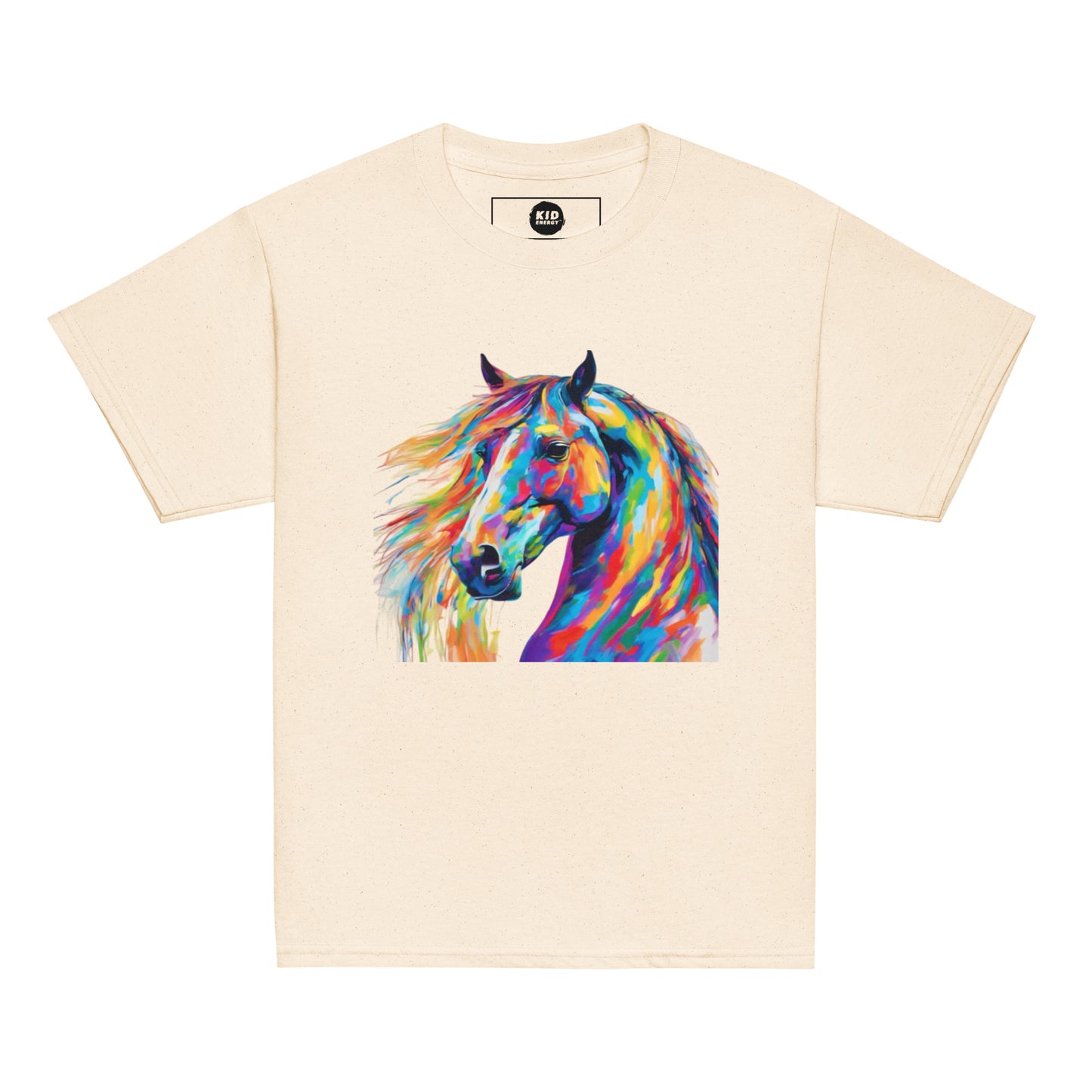Horse in Multicolour - Youth classic tee