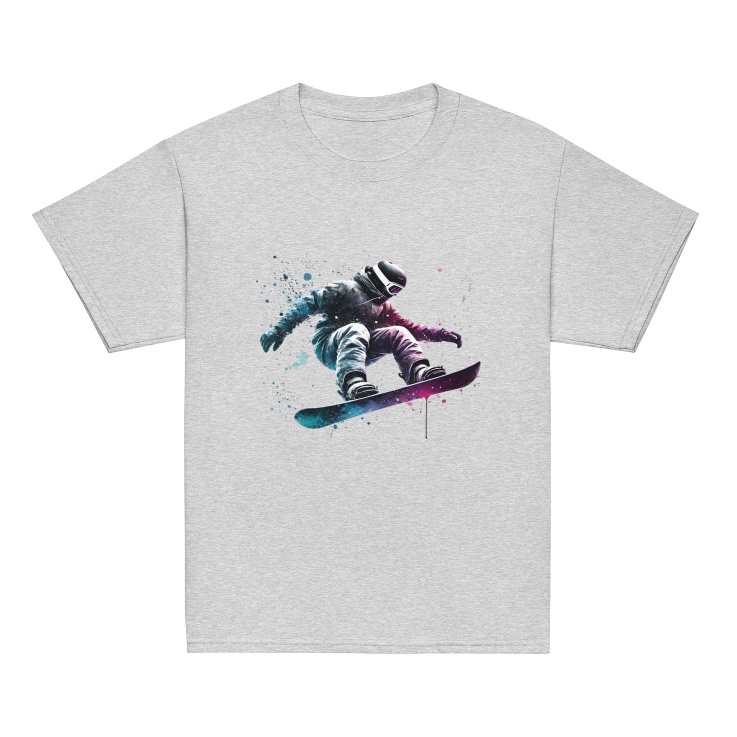 Snowboarding through the Galaxy - Youth classic tee