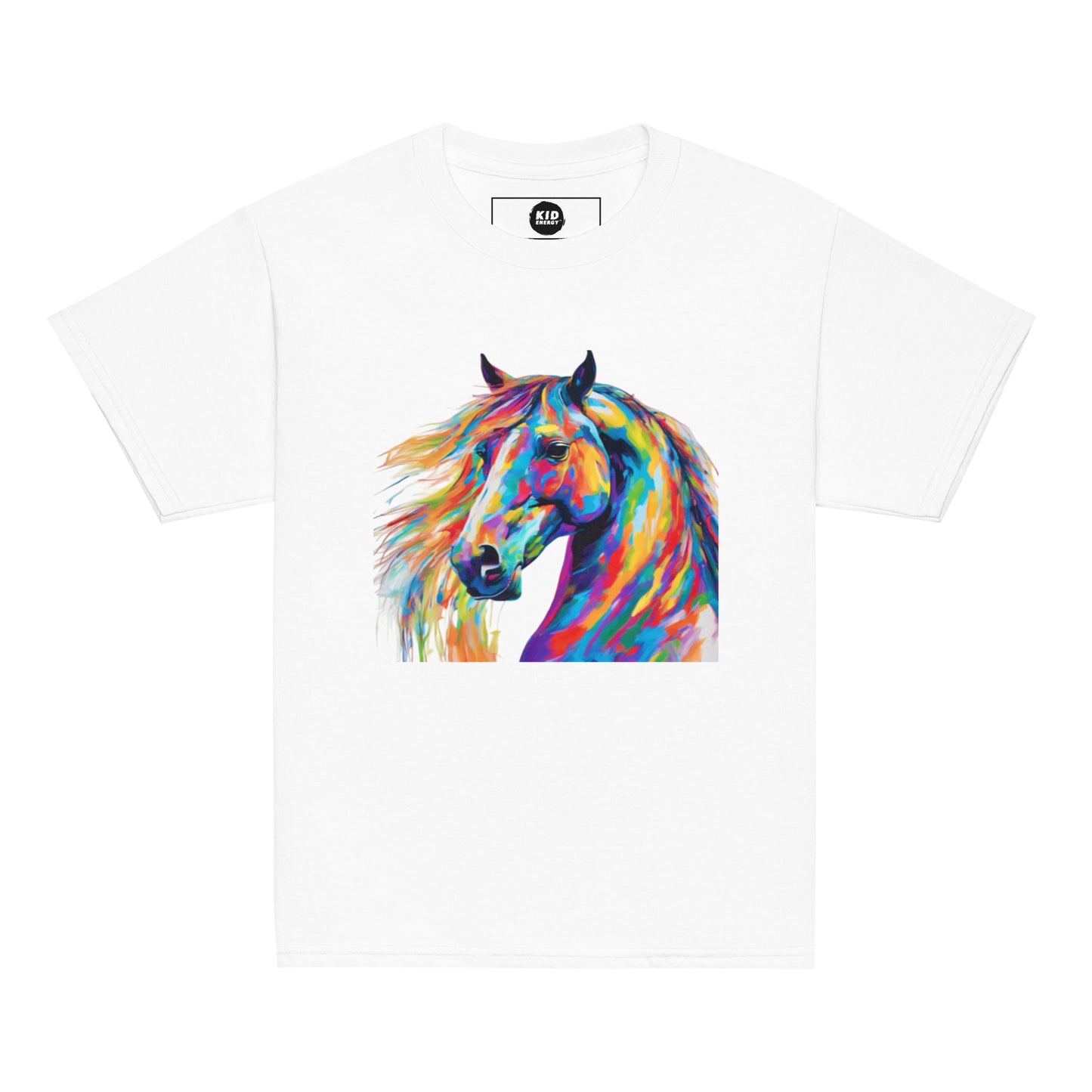 Horse in Multicolour - Youth classic tee