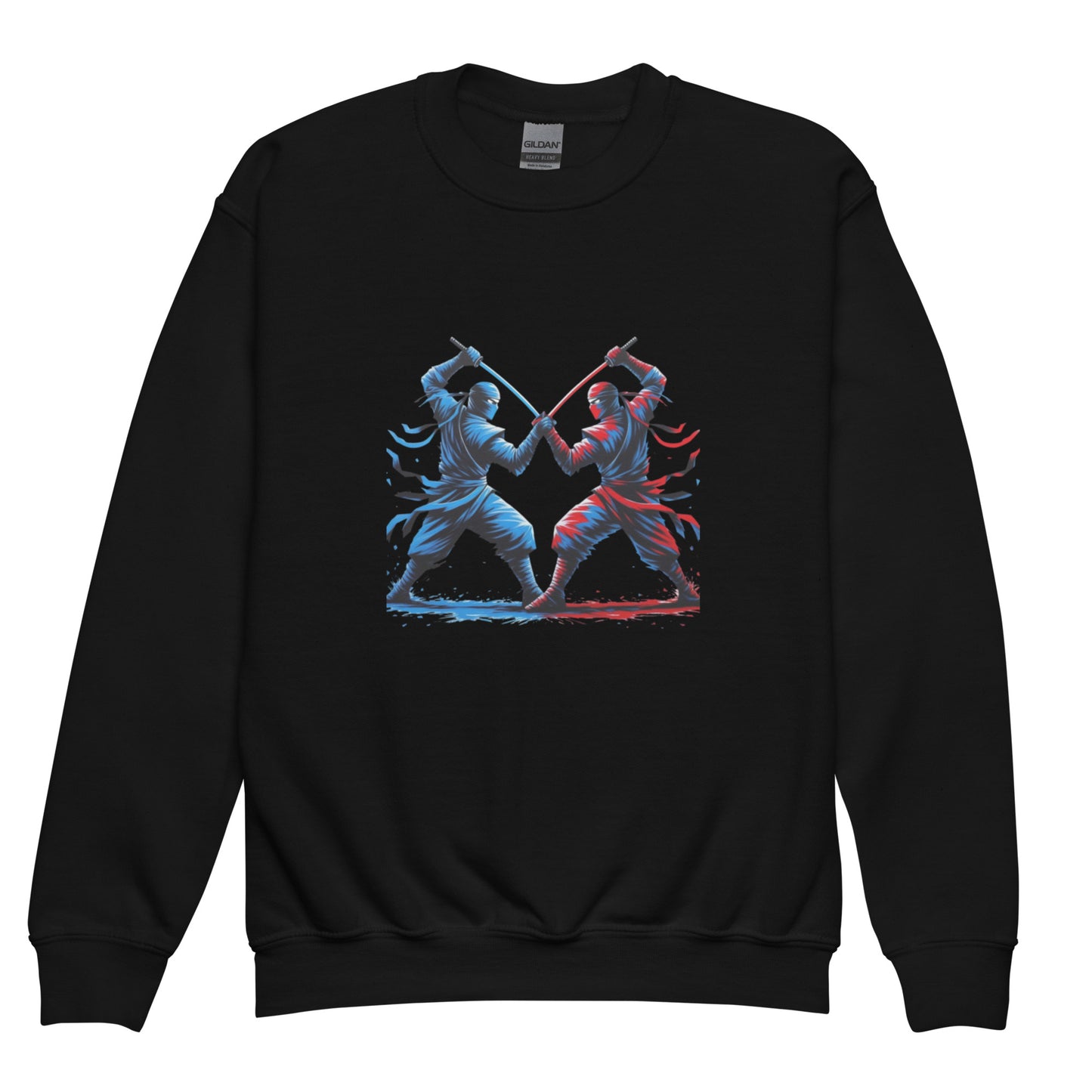 Battle of the Ninjas - Youth crewneck sweatshirt