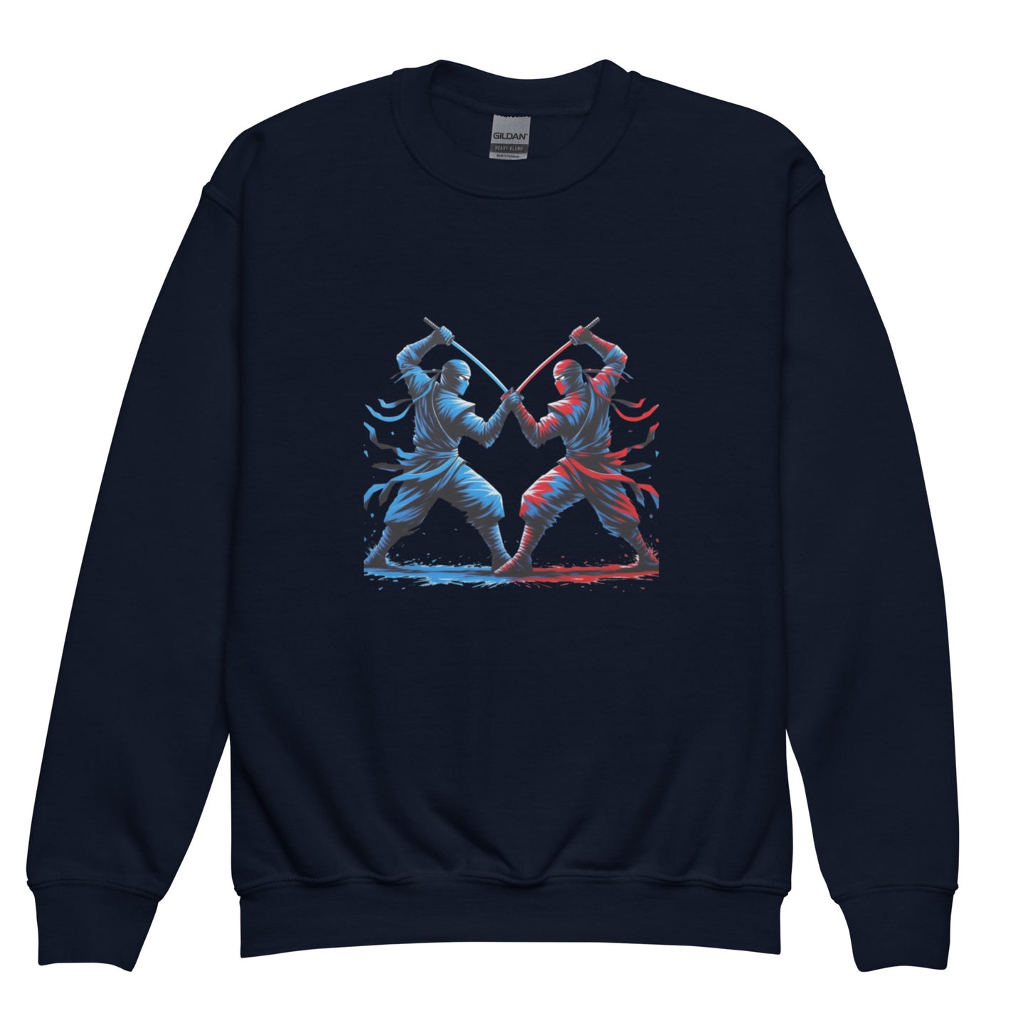 Battle of the Ninjas - Youth crewneck sweatshirt