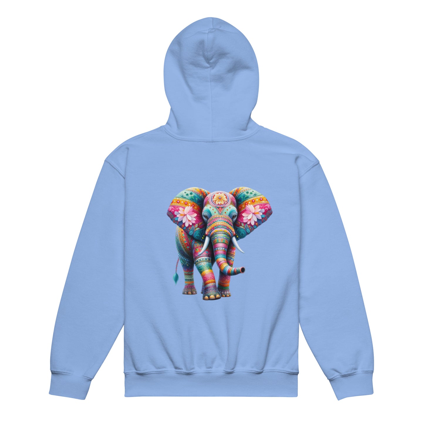 Flora the Elephant - Youth heavy blend hoodie