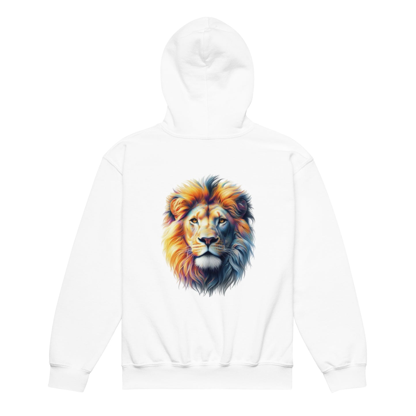 The Majestic - back print - Youth heavy blend hoodie