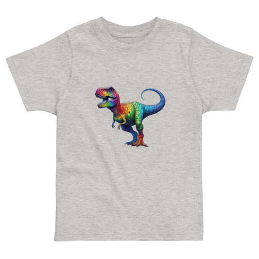 T-Rex in Technicolour - Toddler jersey t-shirt