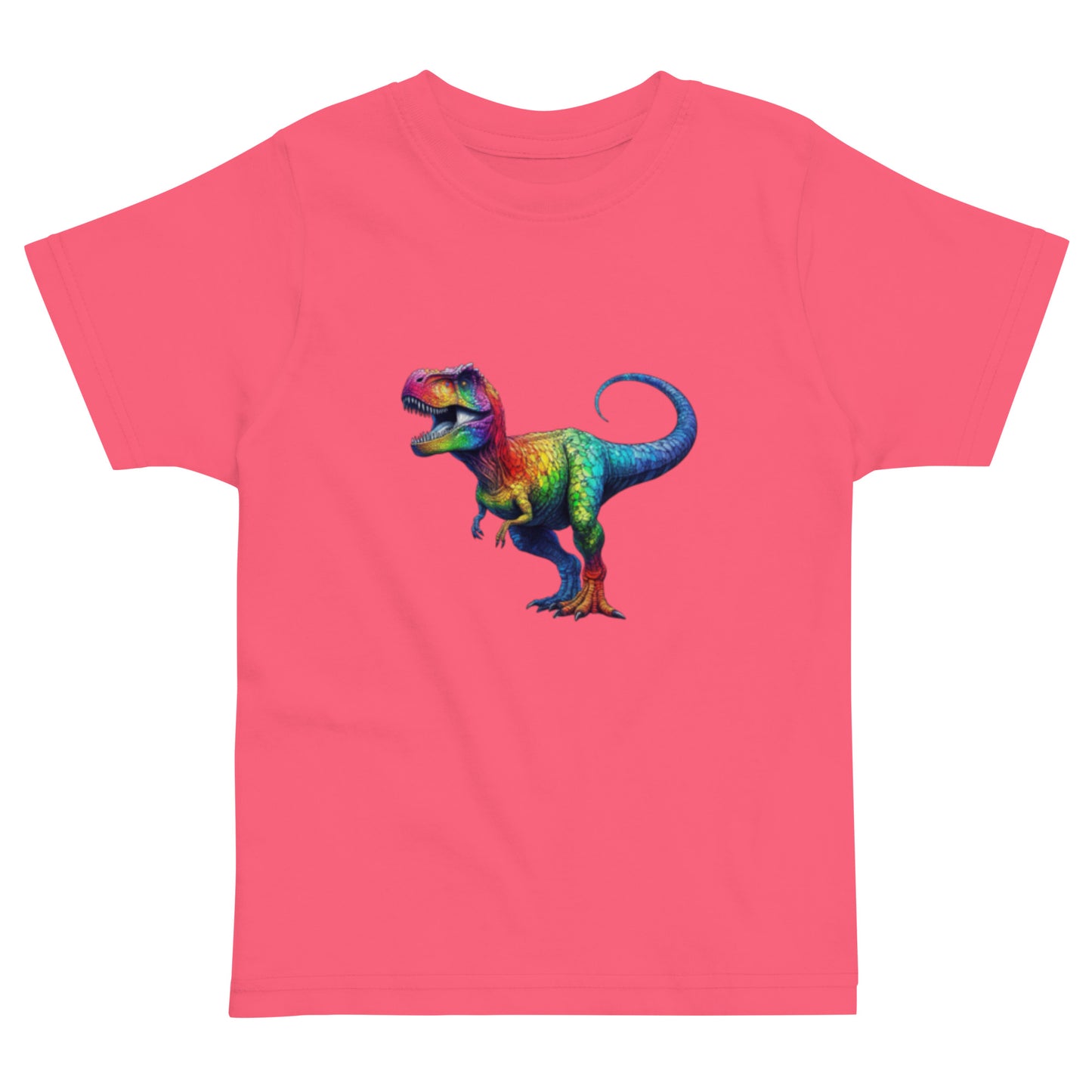 T-Rex in Technicolour - Toddler jersey t-shirt