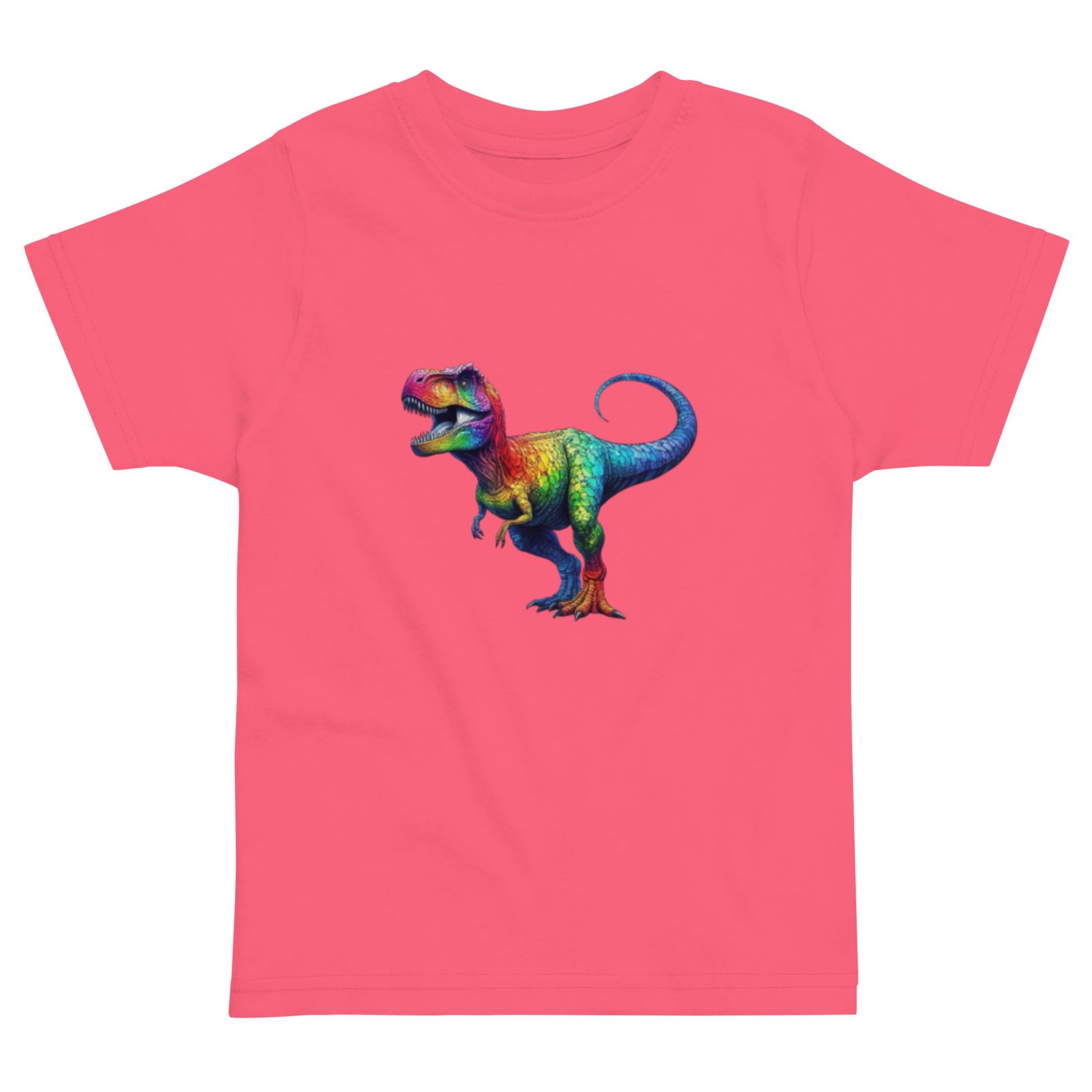 T-Rex in Technicolour - Toddler jersey t-shirt