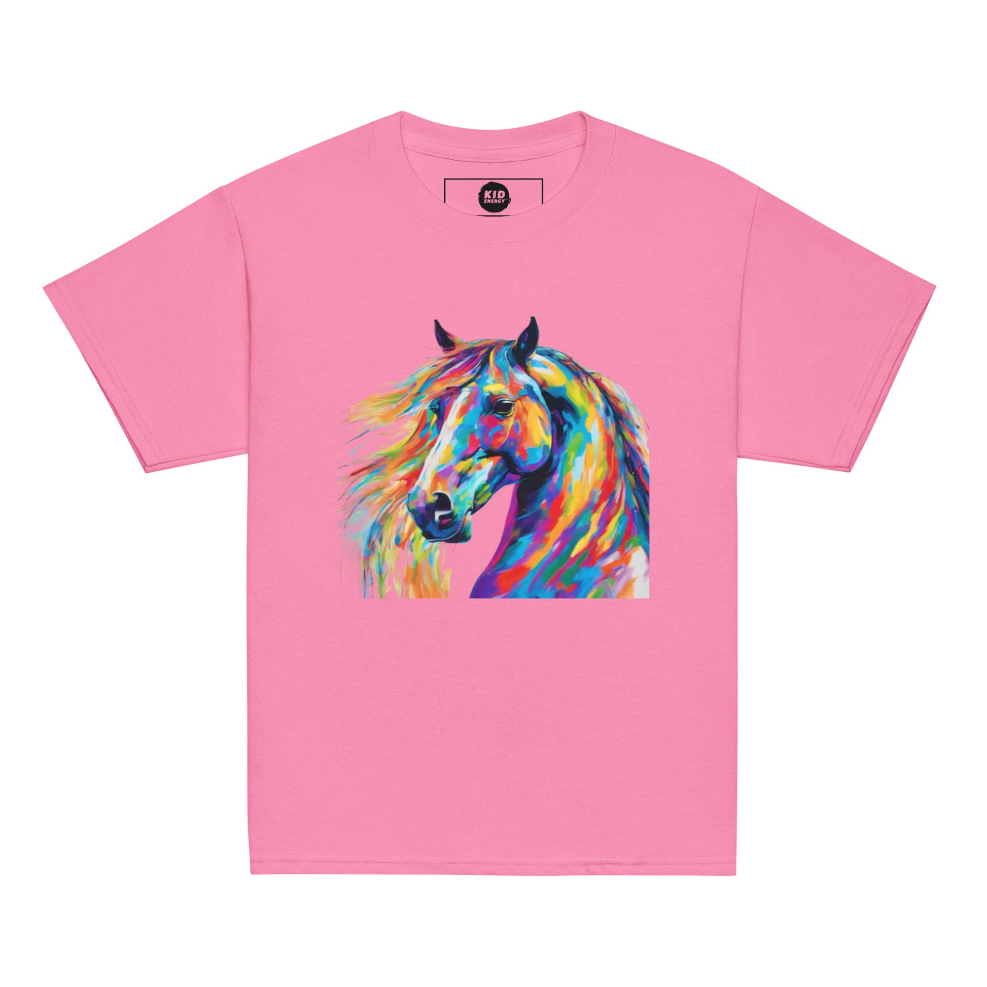 Horse in Multicolour - Youth classic tee