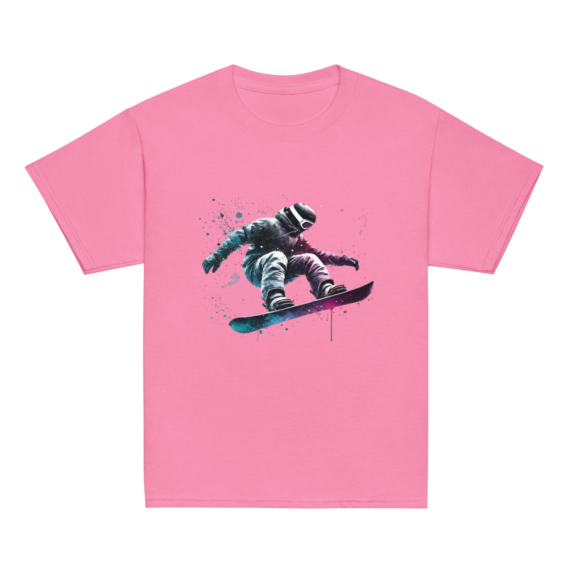 Snowboarding through the Galaxy - Youth classic tee