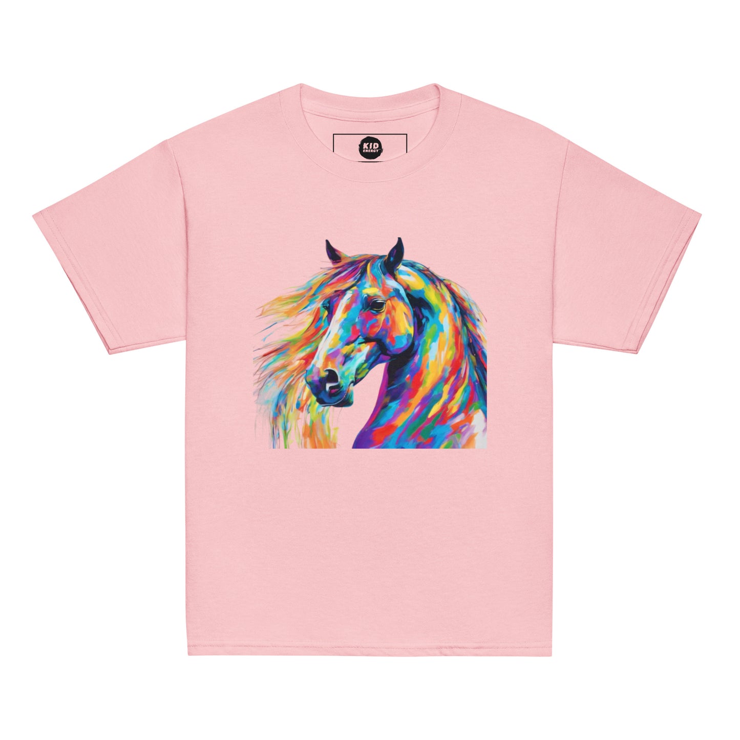 Horse in Multicolour - Youth classic tee