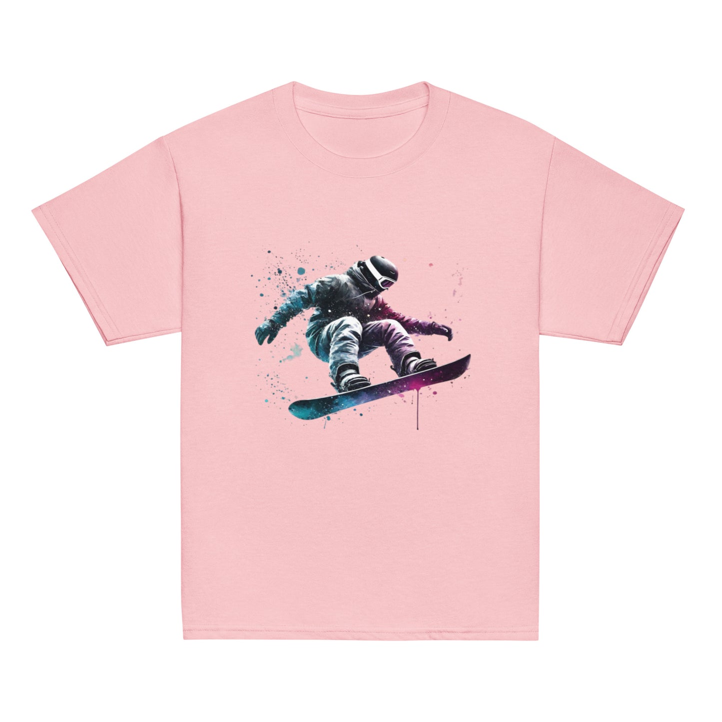 Snowboarding through the Galaxy - Youth classic tee