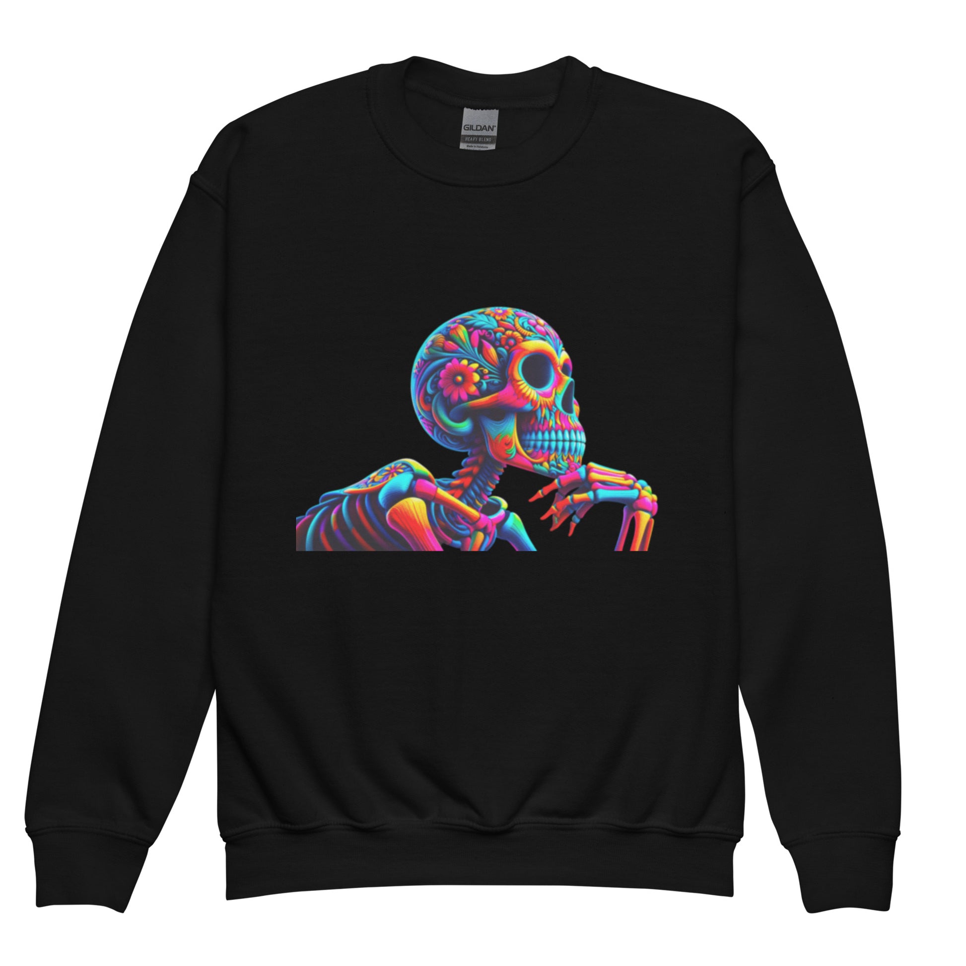 Día de los Muertos - Dark - Youth crewneck sweatshirt