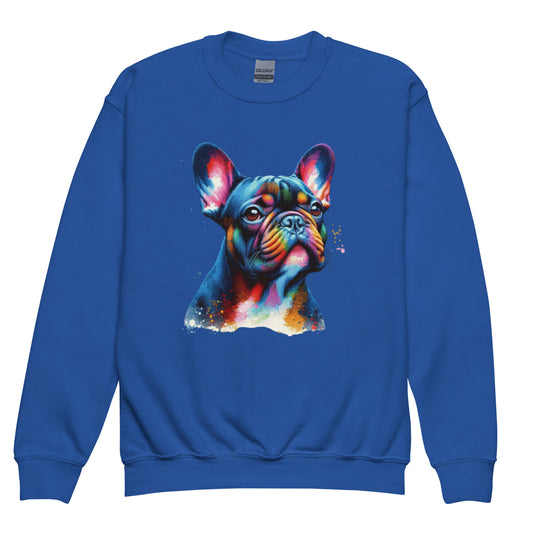 Queen in Technicolour - Youth crewneck sweatshirt