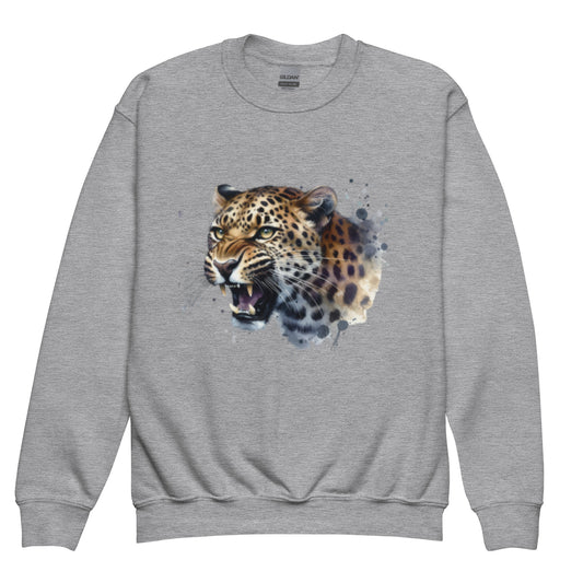 The Cheetah - Youth crewneck sweatshirt
