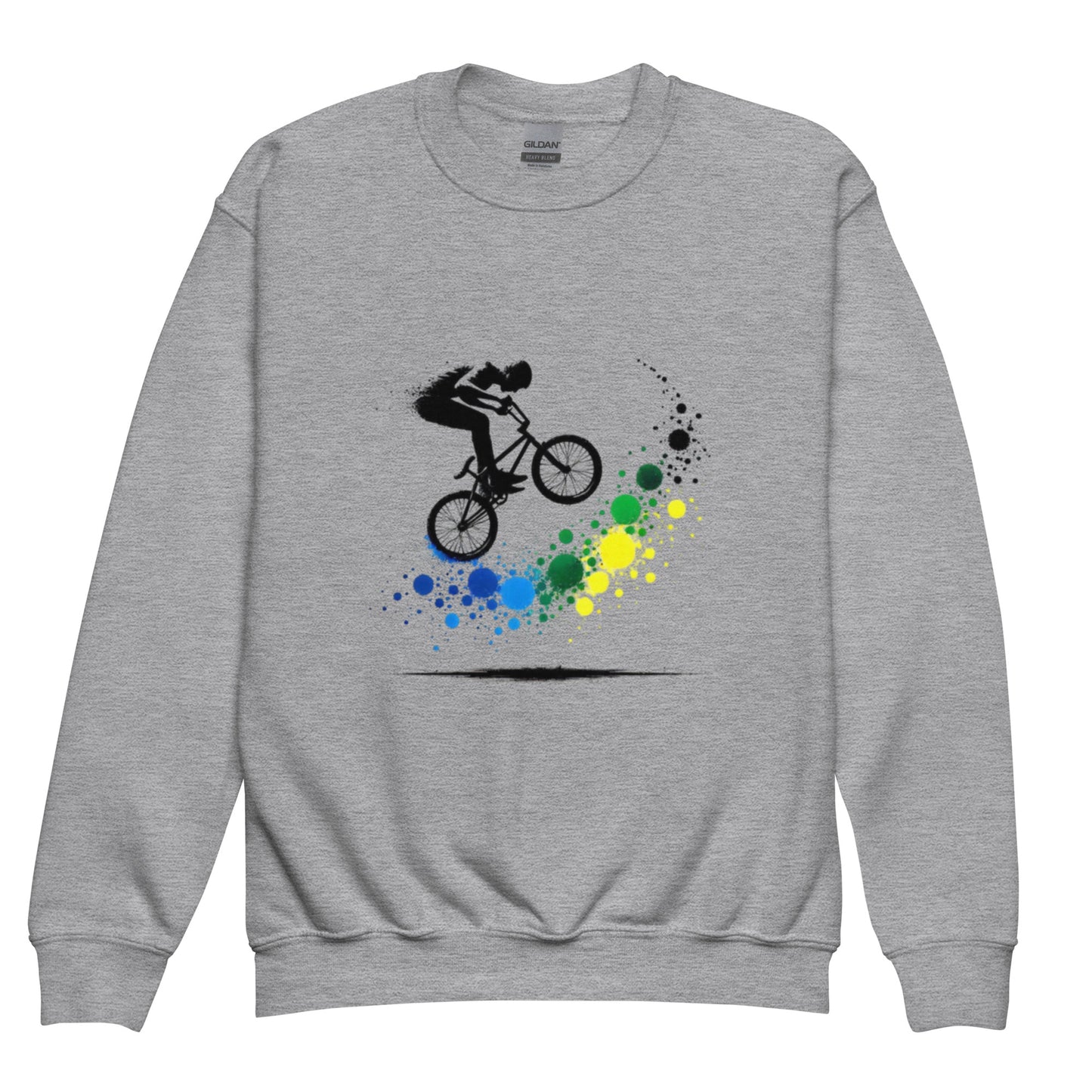 Riding on Colour - Youth crewneck sweatshirt