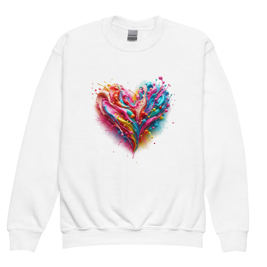 I Heart You - Youth crewneck sweatshirt