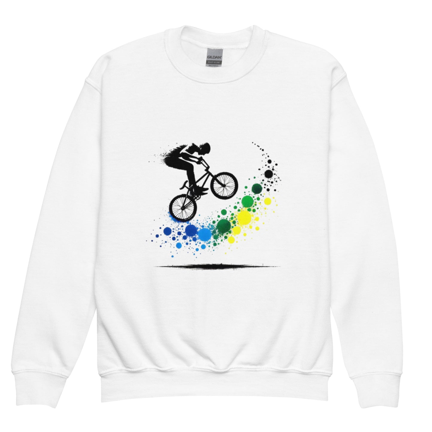 Riding on Colour - Youth crewneck sweatshirt