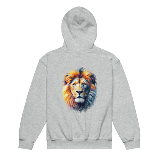 The Majestic - back print - Youth heavy blend hoodie