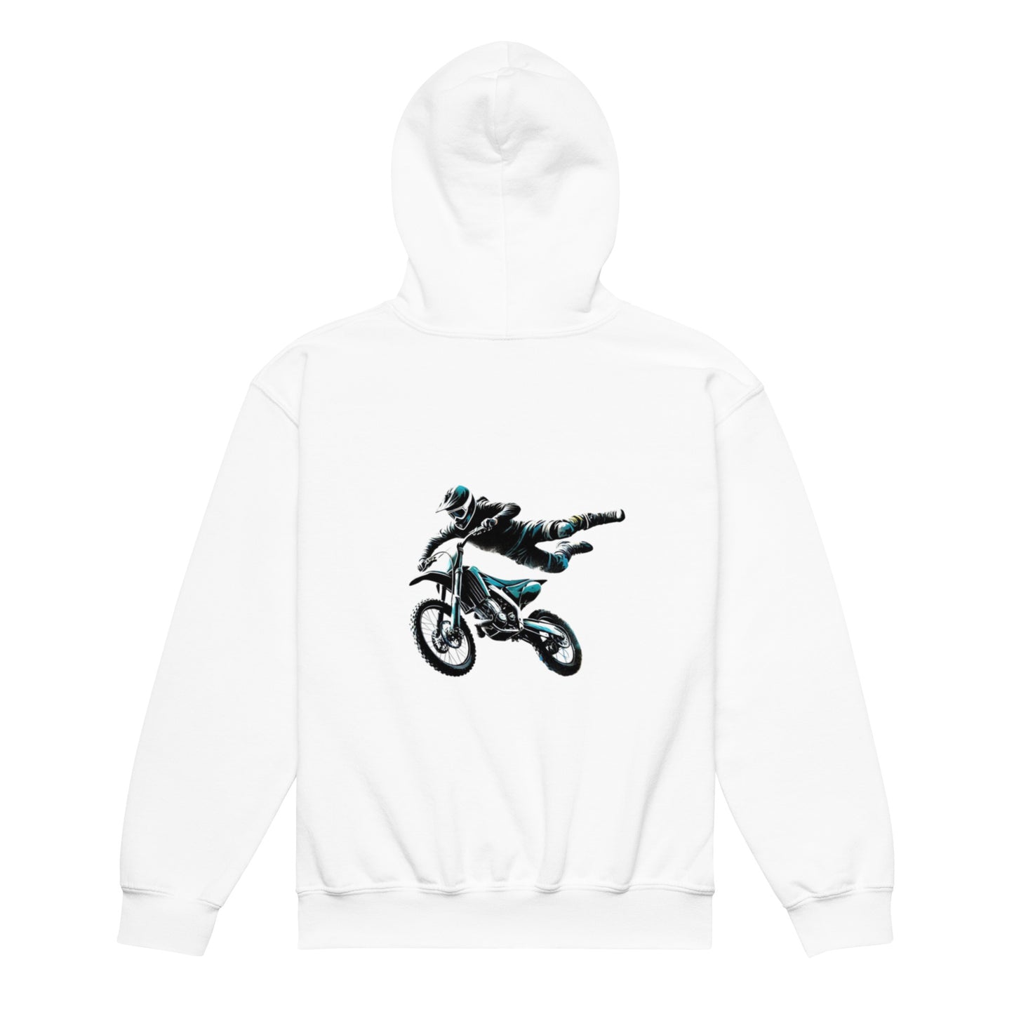 The Jump - Back Print - Youth heavy blend hoodie